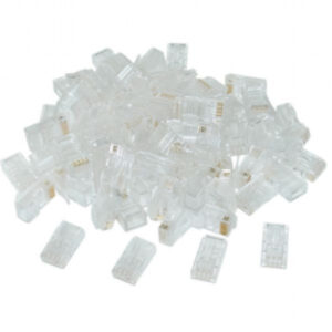 LC-8P8C-002/10 Gembird CAT6 UTP Modular plug 8P8C 30u gold plated RJ45, 10 u pak /CENA PO PAKOVANJU