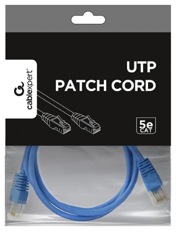 PP12-1.5M/B Gembird Mrezni kabl, CAT5e UTP Patch cord 1.5m blue - Слика 4