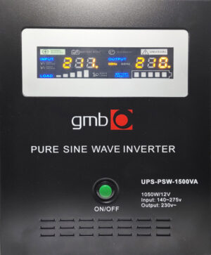 GEMBIRD UPS-PSW-1500VA GMB LONG, cist sinusni pretvarac sa produzenom autonomijom 1050W-220V/12V