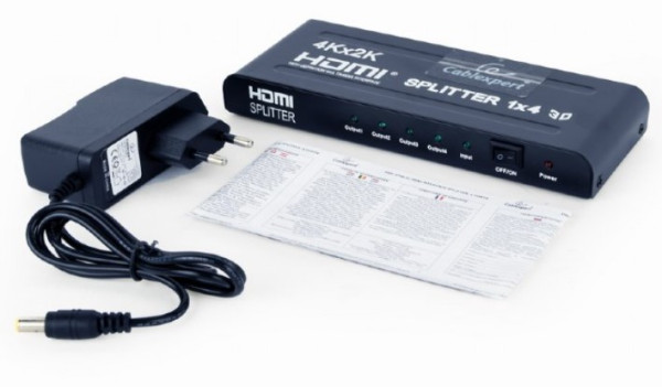DSP-4PH4-02 Gembird HDMI spliter aktivni 1 na 4 port-a - Слика 3