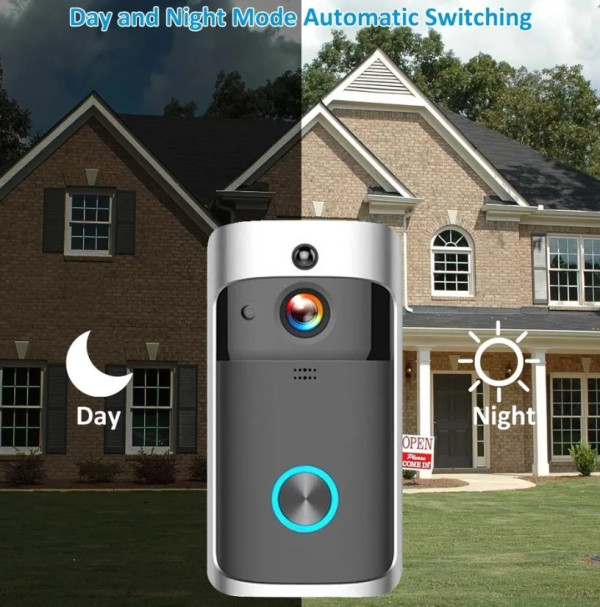 SMART-VIDEO-INTERFON-BELL-EF-V5 Gembird Video zvono, sigurnosna WIFI kamera 1080p - Слика 4