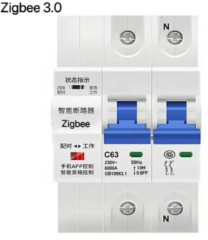 ZIGBEE-SMART-SWITCH BREAKER Gembird Tuya prekidac-osigurac APP Glasovna kontrola Alexa Google Smart