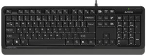 A4 TECH A4-FK10 US GREY A4Tech Fstyler Multimedia comfort tastatura, FN funkcije, vodootp. US-LAYOUT, USB