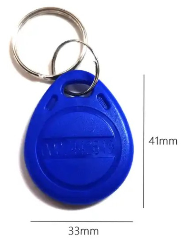 SMART-TAG-125khz-EF-NFCC Gembird Plavi Vodonepropusni ABS TAG 125KHz TK4100 (pak.10kom) - Слика 2