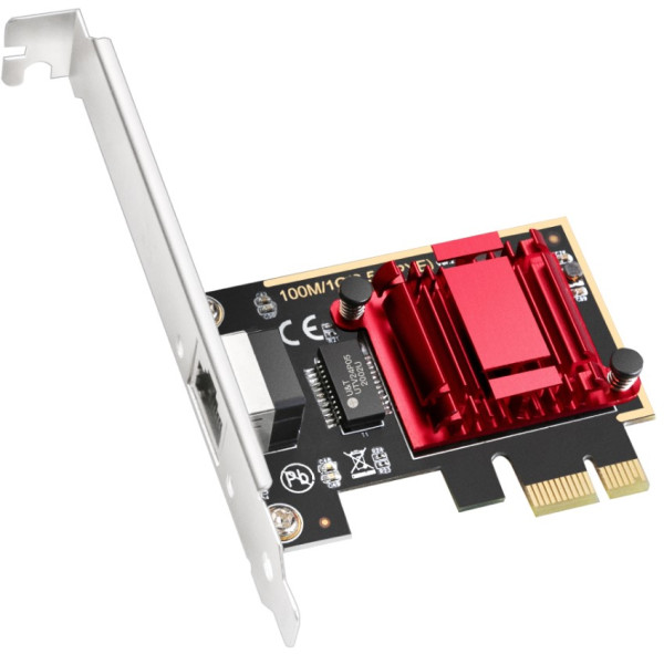 Cudy PE25 RJ45 2.5Gbps PCI Express Network Adapter, RTL8125 - Слика 2