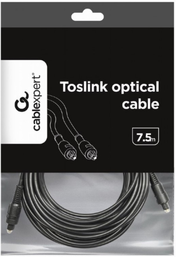CC-OPT-7.5M Gembird Toslink opticki kabl 7.5m - Слика 4