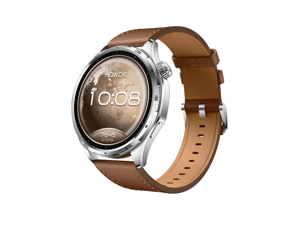 Pametni sat HONOR Watch 6/32MB+4GB/kozna narukvica/braon - Слика 2