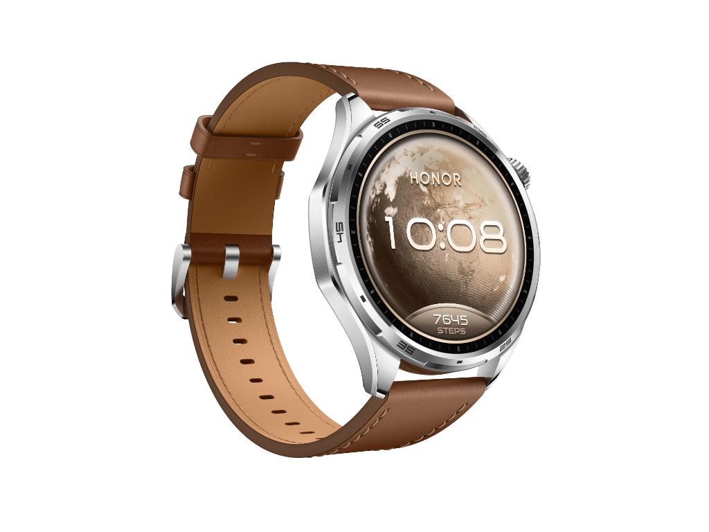 Pametni sat HONOR Watch 6/32MB+4GB/kozna narukvica/braon - Слика 3