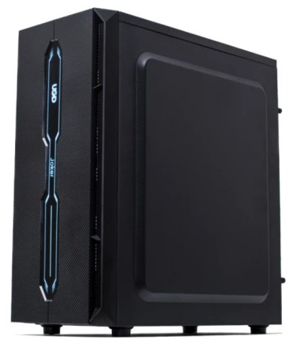 Kuciste Joker K27 ATX, providna stranica, ugradjen 1x RGB kuler, crno - Слика 4