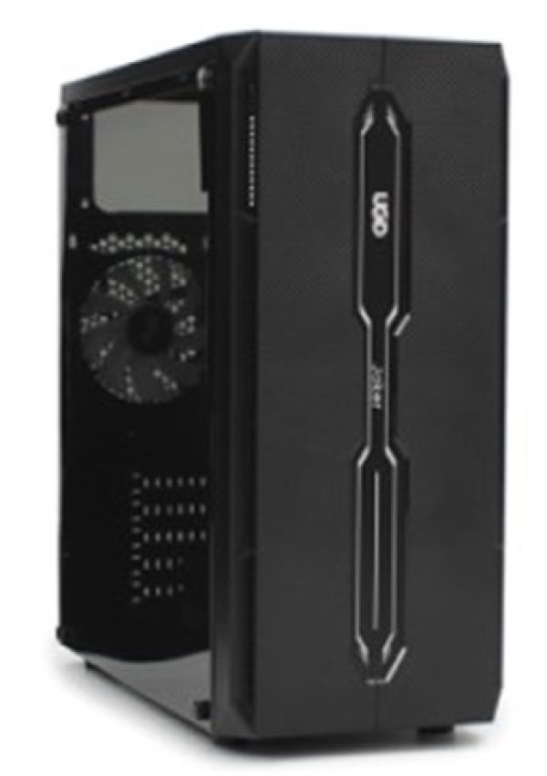 Kuciste Joker K27 ATX, providna stranica, ugradjen 1x RGB kuler, crno - Слика 7