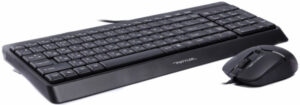 A4 TECH A4-F1512 A4Tech tastatura YU-LAYOUT + mis USB, Black