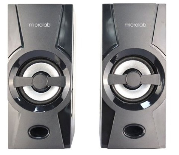 Microlab B15 Stereo zvucnici, black, 6W RMS(2 x 3W), USB power,3.5mm - Слика 4