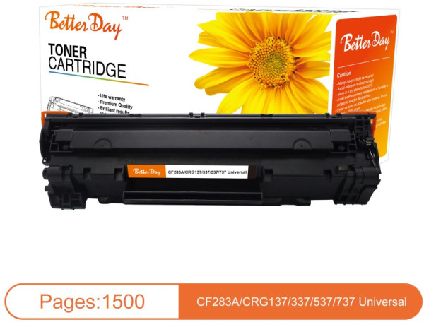 Toner BetterDay CF283A zam. kaseta za HP 1.5k - Слика 3