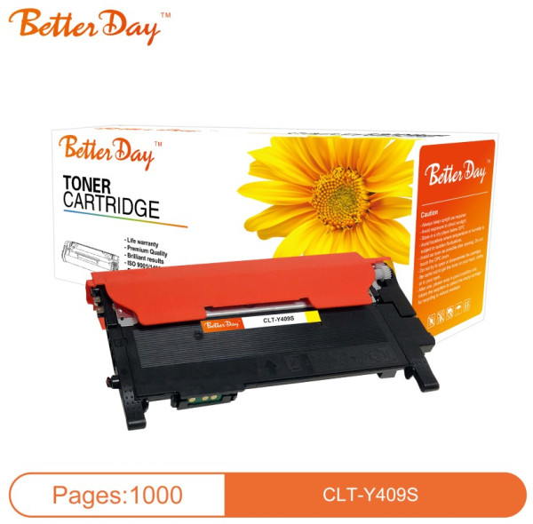 Toner BetterDay CLT-Y409S CLP-310/315/310N/315W zam. toner kaseta za Samsung Yellow 1K - Слика 3