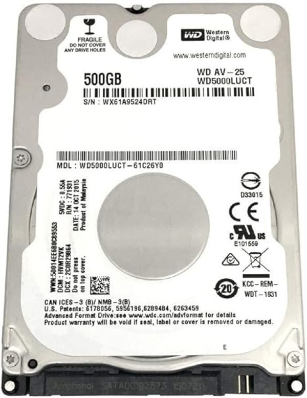 GEMBIRD HDD 2.5 * 500GB SET USB 3.0 SATA eksterno kuciste + 500GB WD5000LUCT SEAGATE EE2-U3S9-6 (1899) - Слика 2