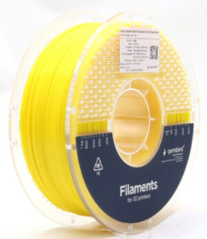 GEMBIRD 3DP-ABS1.75HY-01-Y ABS filament velike brzine za 3D stampac 1.75mm, kotur 1KG YELLOW