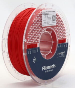 GEMBIRD 3DP-PLA1.75HY-01-R PLA filament velike brzine za 3D stampac 1.75mm, kotur 1KG RED