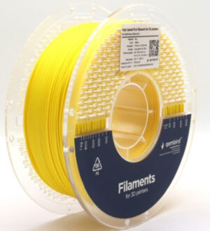 GEMBIRD 3DP-PLA1.75HY-01-Y PLA filament velike brzine za 3D stampac 1.75mm, kotur 1KG YELLOW