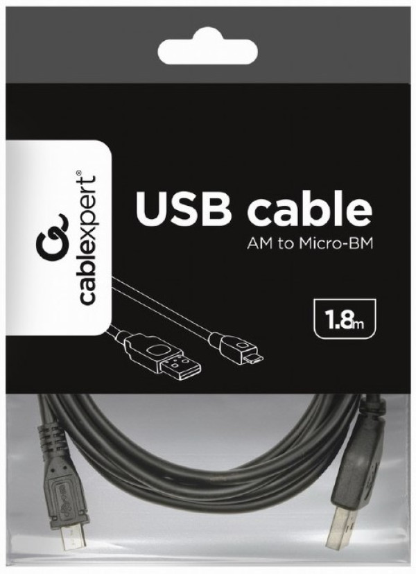 CCP-mUSB2-AMBM-6 Gembird USB 2.0 A-plug to Micro B-plug kabl 1.8m - Слика 4