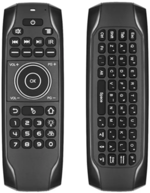 GEMBIRD GMB-G7BTS AIR MOUSE Android TV Box Remote Control, Unique Design, Mini keyboard
