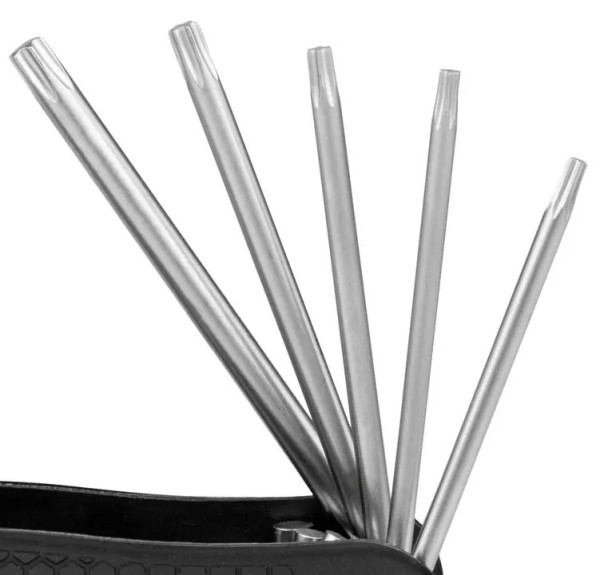 RONIX Sklopivi SET TORX Kljuceva 8-DELNI CR-V RH-2021 T9-T40 - Слика 3