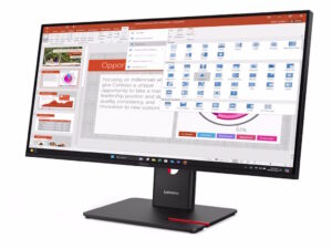 Monitor LENOVO ThinkVision T27-40 27"/1920x1080/IPS/120Hz/4ms/4xUSB,1xUSB C/Swivel,Pivot,Height/crna