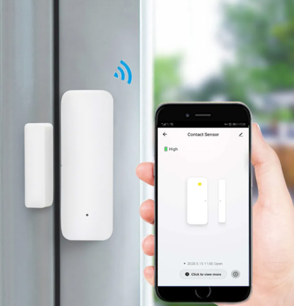 SMART senzor za vrata i prozore, WIFI, Tuya app, WFS-D06 - Слика 2