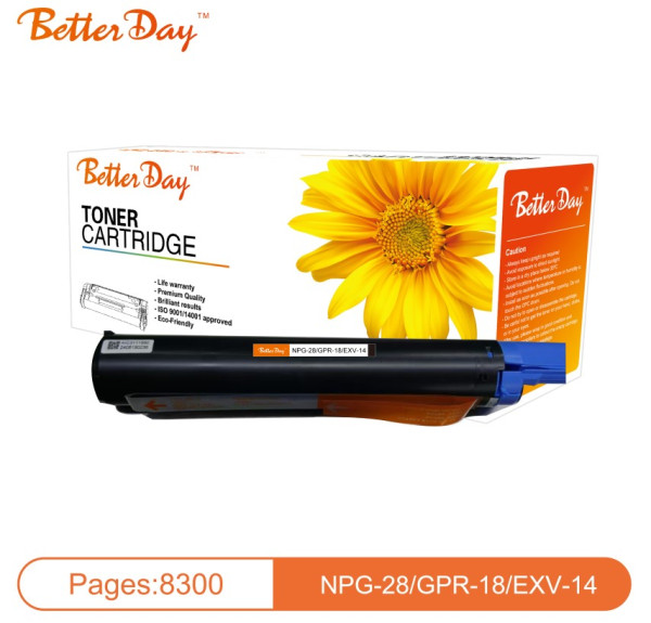 Toner BetterDay C-NPG-28/GPR-18/EXV-14 zam. kaseta za Canon 8.3k (bez cipa) - Слика 2
