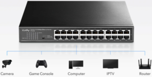 Cudy FS1024 24-Port 10/100 Mbps Ethernet Switch
