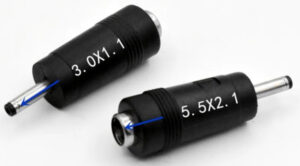 GMB NPC-5.2x2.5mm 3.0x1.1mm DC to DC 20V Connector Black (L)