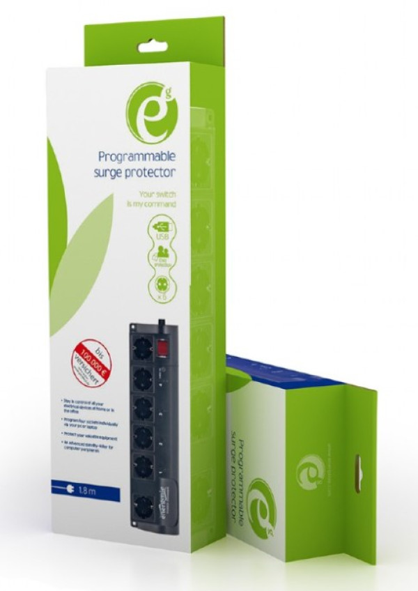 EG-PMS2 Gembird Programabilni Produzni kabl sa zastitom - Слика 3