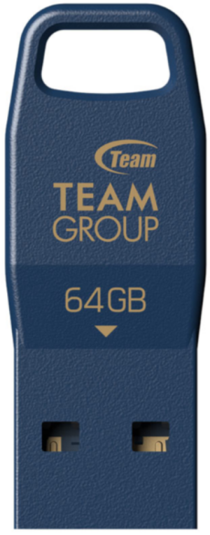 TEAM GROUP TeamGroup TS5364GL01 S5 USB 3.2 Gen1 FLASH DRIVE BLUE 64GB
