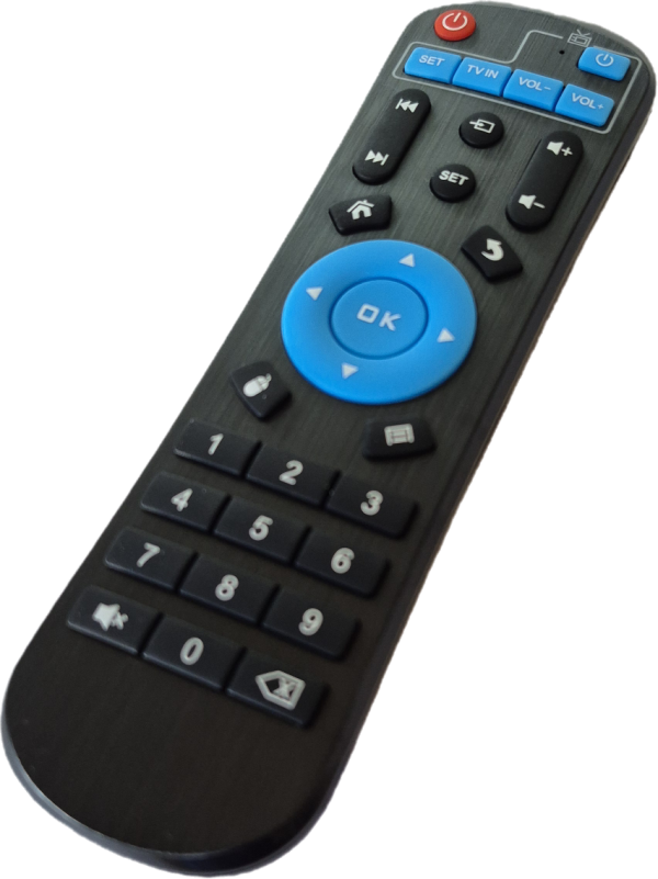 GEMBIRD GMB-X96-PROGRAMIRAJUCI DALJINSKI BLUE za X96 X4, MAX+, X98Q, Android TV Box, programmable IR - Слика 2
