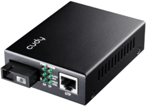 Cudy MC100GSB-20B 10/100/1000 Gigabit Ethernet Media Converter WDM BiDi, TX1550nm RX1310nm