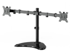MS-D2ST-02 Gembird Duplo Stono postolje za monitor (rotiranje, naginjanje, okretanje), 13-32 max.8KG