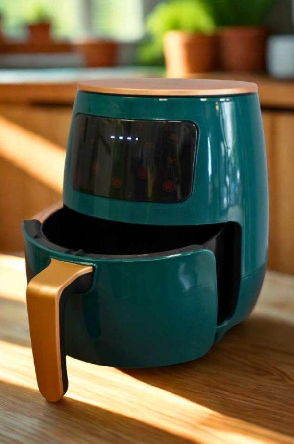 QUANTEK Q1301GR AIR FRYER SA TAJMEROM, LCD, 6L, 1600W, ZELENA - Слика 2