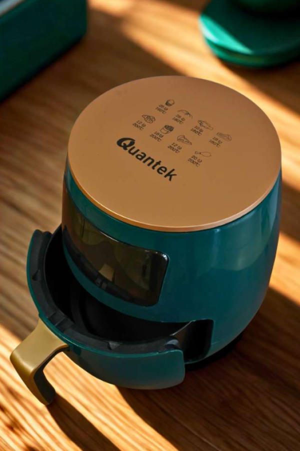 QUANTEK Q1301GR AIR FRYER SA TAJMEROM, LCD, 6L, 1600W, ZELENA - Слика 3