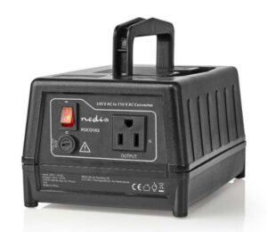 NEDIS POCO102 Konvertor snage, 230V AC 50Hz, 270W, Euro, Black Omogucava upotrebu opreme iz SAD u Evropi