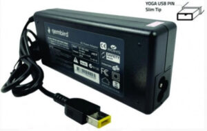 NPA90-200-4500 (IB08) ** Gembird punjac za laptop 90W-20V-4.5A, USB Yellow PIN (939)