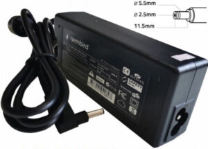 NPA65-200-3250 (IB03) ** Gembird punjac za laptop 65W-20V-3.25A, 5.5x2.5mm Black (780)