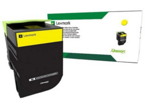 LEXMARK SUPPLIES Toner LEXMARK CS/CX 317, 417, 517 Return Program/žuta