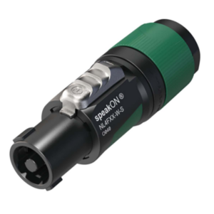 NEDIS Audio 4-polni speak ON konektor NTR-NL4FXX-W-S ,6 mm do 12 mm
