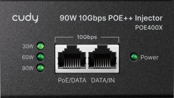 Cudy POE400X, 90W 10 Gbps PoE++ Injector, 10M/100M/1G/2.5G/5G/10G Brzina - Слика 4
