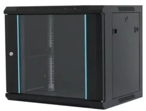 MAXPRO LINE Rack orman nazidni, 9U, 600x450, staklena vrata