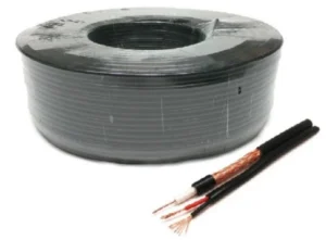 KABL-COAX-RG174+2X0.75 CCA/PE/100M,Gembird kabl kombinovani, signal i napajanje (hybrid) outdoor
