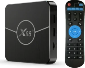 GEMBIRD GMB-X98 PLUS 4/32GB smart TV box Amlogic S905W2 Android 11 Dual Band WIFI 100LAN