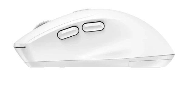 Cudy MS9945, bluetooth bežièni miš sa tihim klikovima 2.4 GHz,opticki USB 800-1600 DPI,White,112 mm - Слика 3