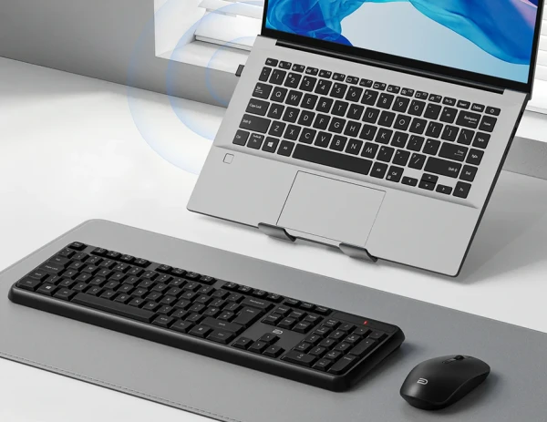 Cudy MK200 Black set mis + tastatura Full size DPI 800 1200 1600 - Слика 3