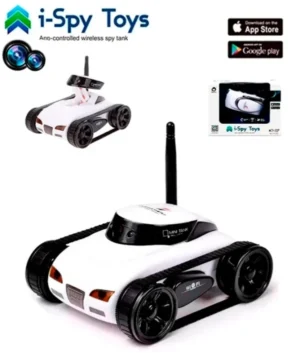 GEMBIRD CAM-IP1MP-SPY Tank GMB mobile APP remote controlled 4ch WiFi HD camera, LED, 150m range, in/outdoor