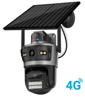 GEMBIRD CAM-IP4MP-TQ11-AOV-4G GMB kamera 4MP(2mp+2mp) H.265 EU Solar Camera, 3.8 Inch, ICSEE App, 3.6mm,IP66
